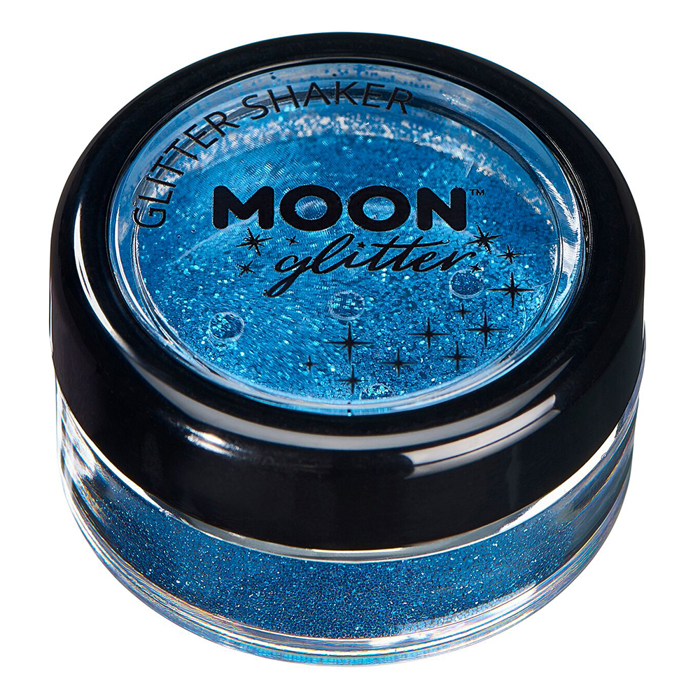 Moon Creations Fine Glitter Shaker - Blå