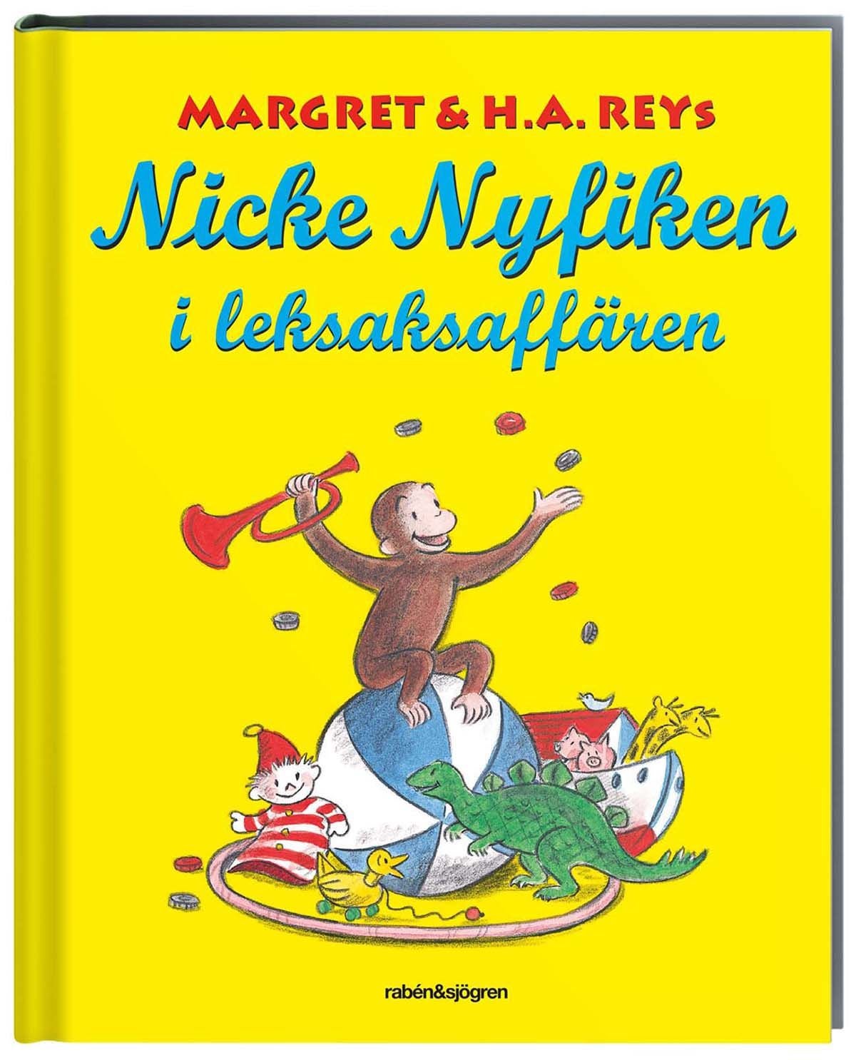 Rabén & Sjögren Nicke Nyfiken I Leksaksaffären