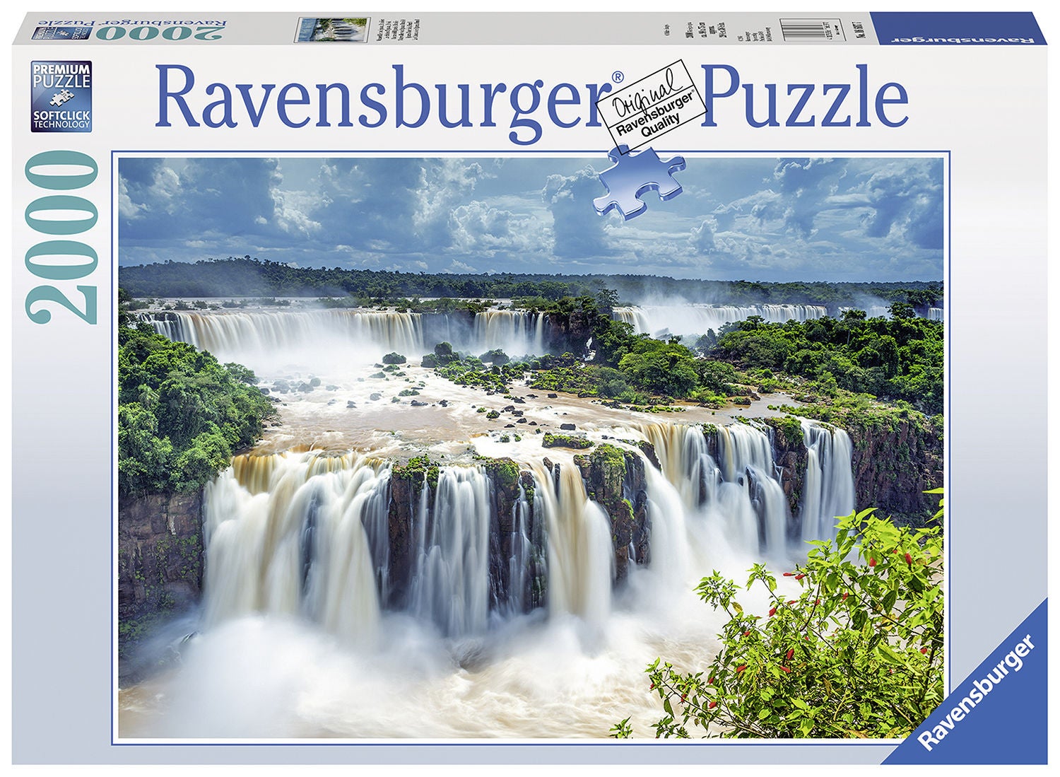 Ravensburger Pussel Iguazúfallen Brasilien 2000 Bitar