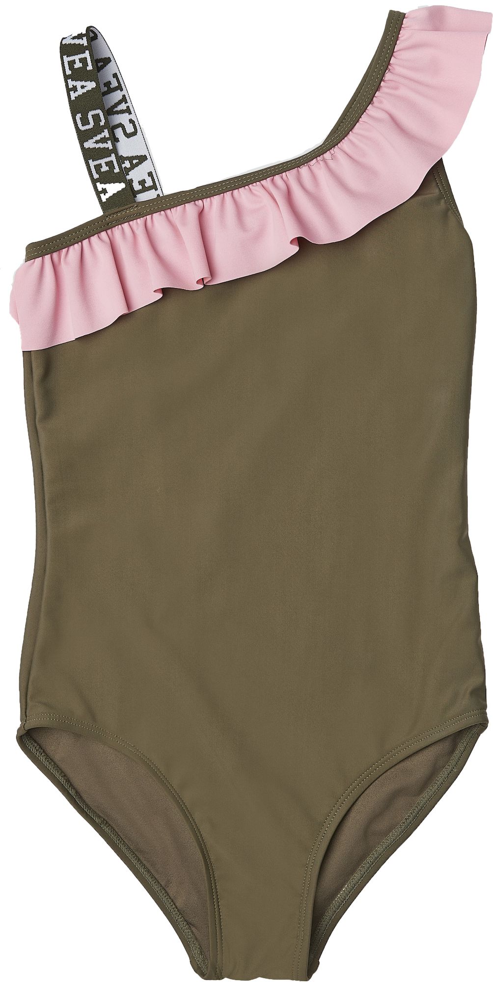 Svea Frilly Baddräkt, Army Green, 110