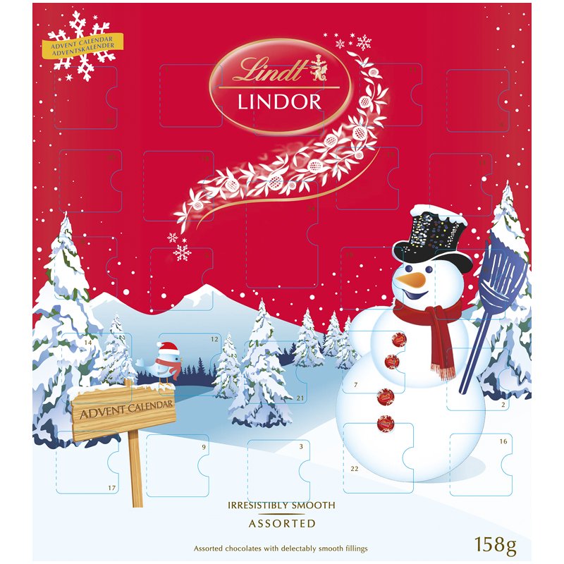 Adventskalender Lindor - 88% rabatt