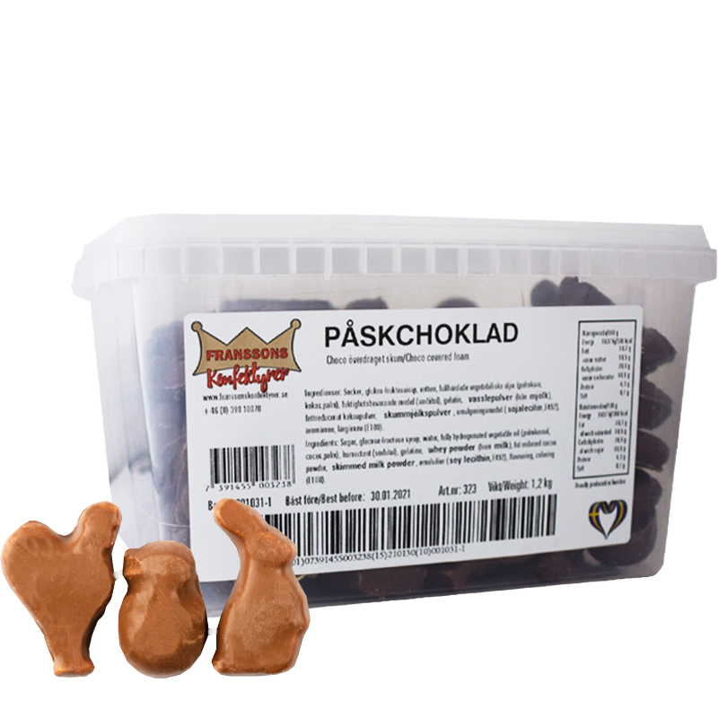 Påsk Choklad 1kg - 38% rabatt