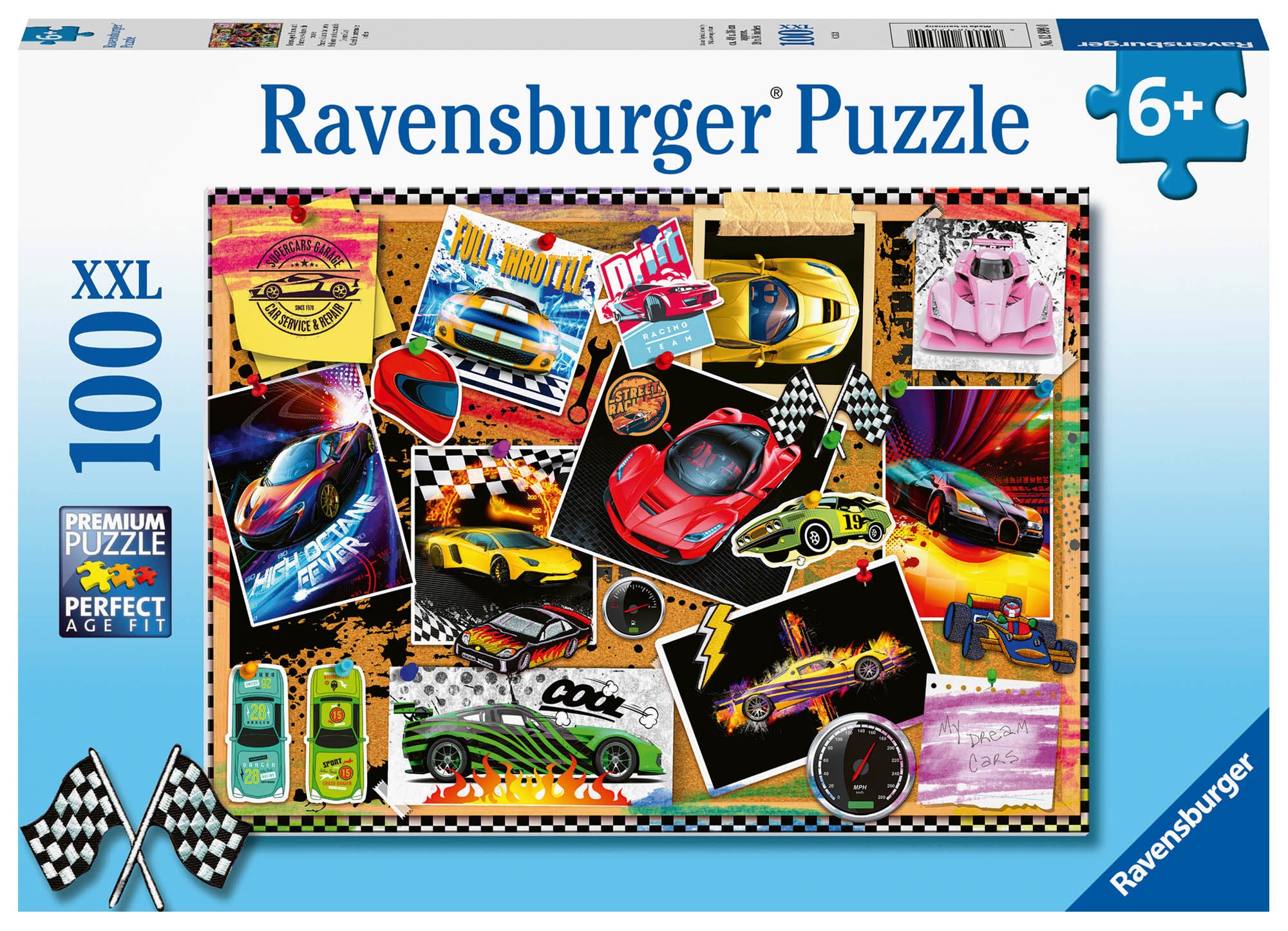 Ravensburger Pussel Drömbilar 100 Bitar