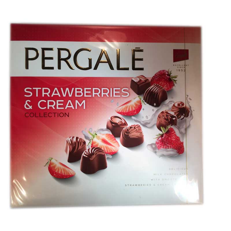 Chokladask Pergale Jordgubb - 50% rabatt