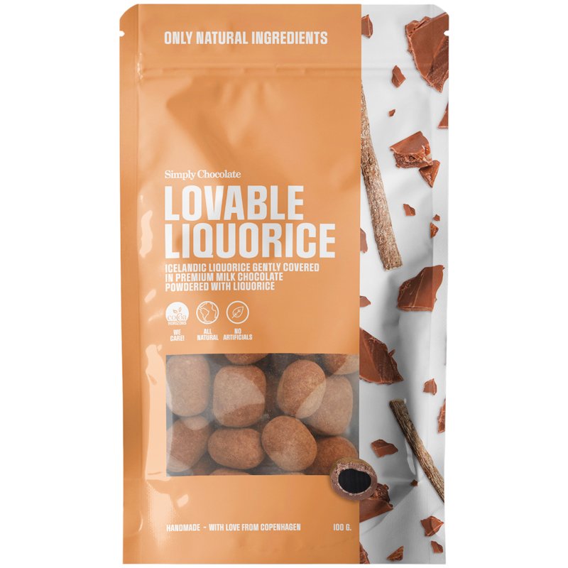Lakrits med mjölkchoklad och lakritspulver - 47% rabatt