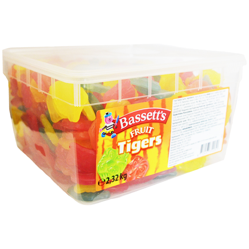 Hel Låda Godis "Fruit Tigers" 2,32kg - 59% rabatt