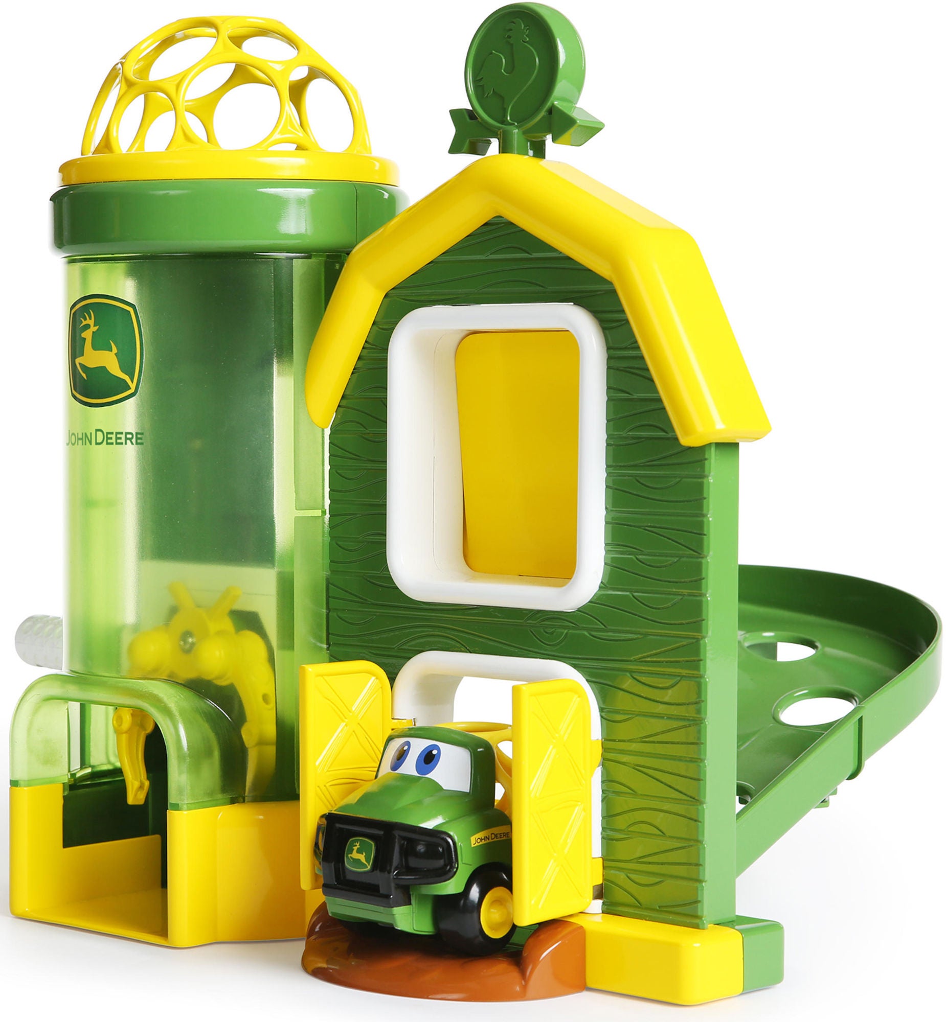 Oball Go Grippers John Deere Barn Playset