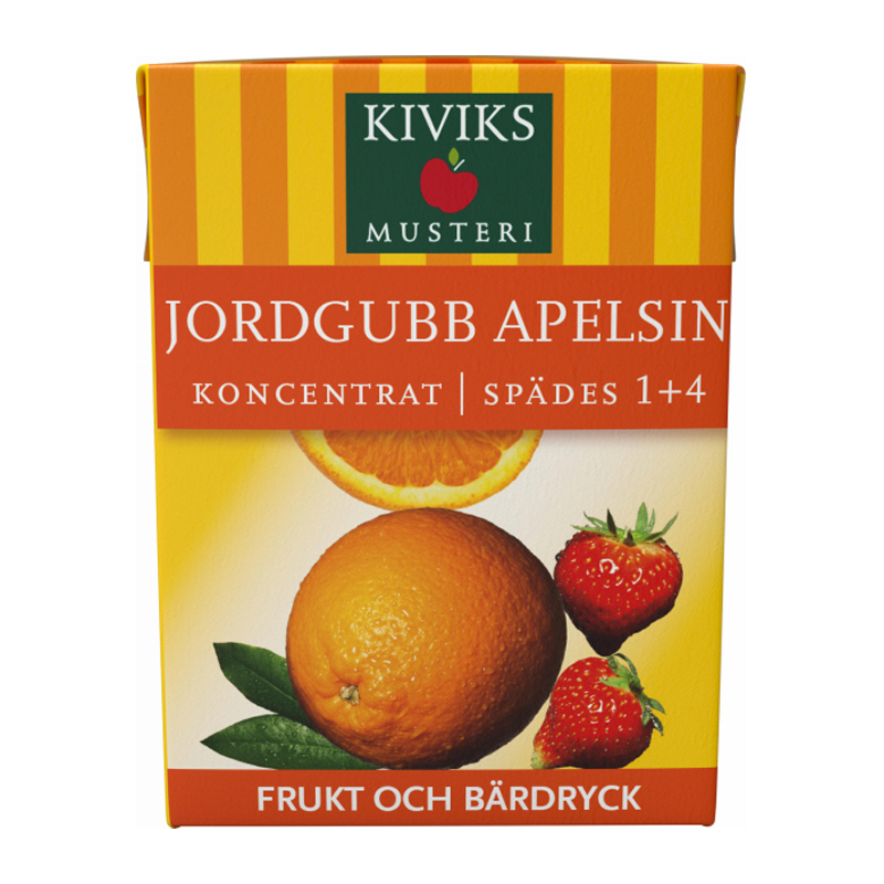 Lättdryck Jordgubb & Apelsin 2dl - 62% rabatt