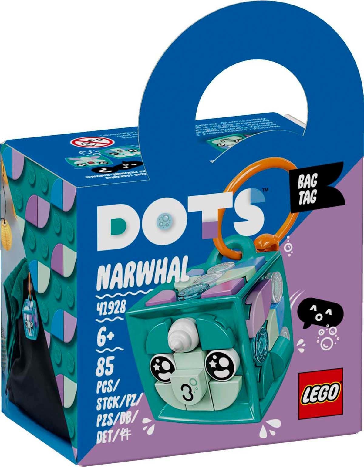 LEGO DOTS 41928 Bagagetagg - Narval