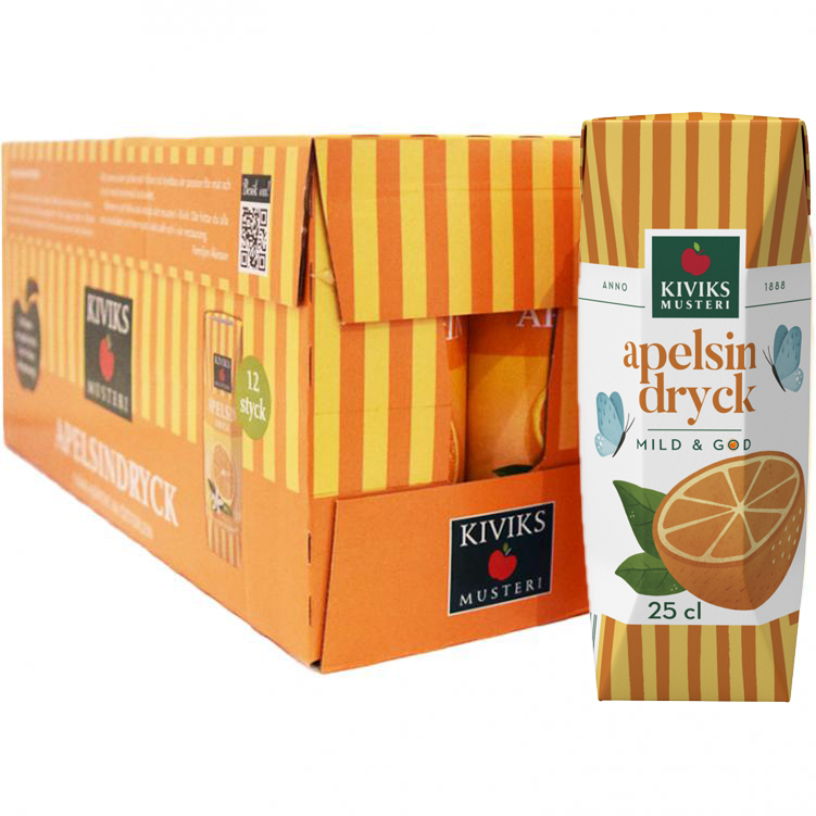 Hel Låda Apelsindryck 12 x 25cl - 34% rabatt