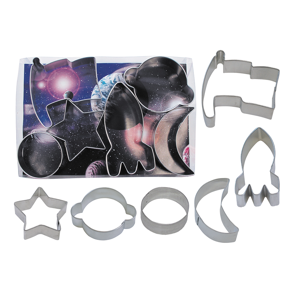Kakformar Rymden - 6-pack