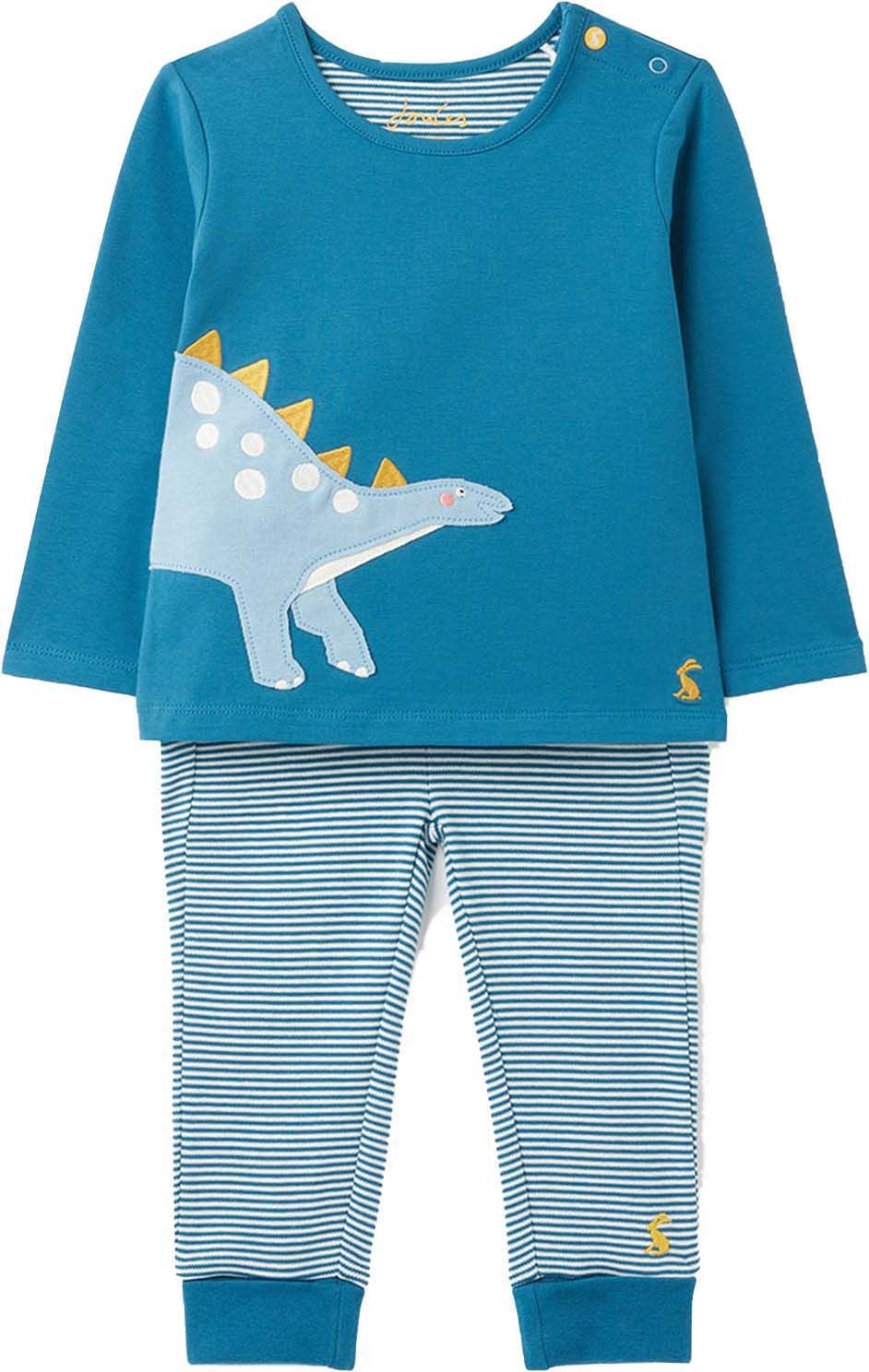 Tom Joules Byron Set, Blue, 6-9 Månader
