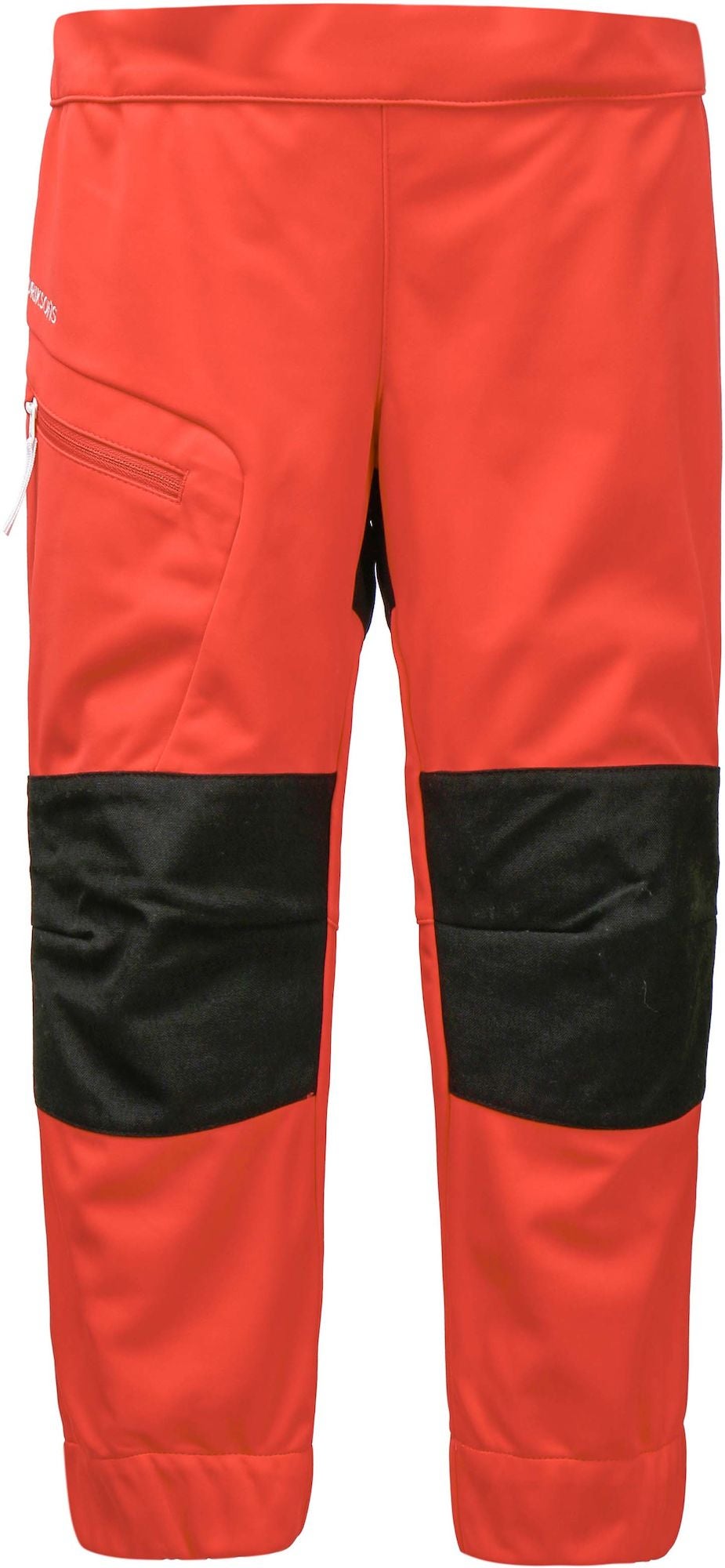 Didriksons Lövet Softshell Byxa, Poppy Red, 80