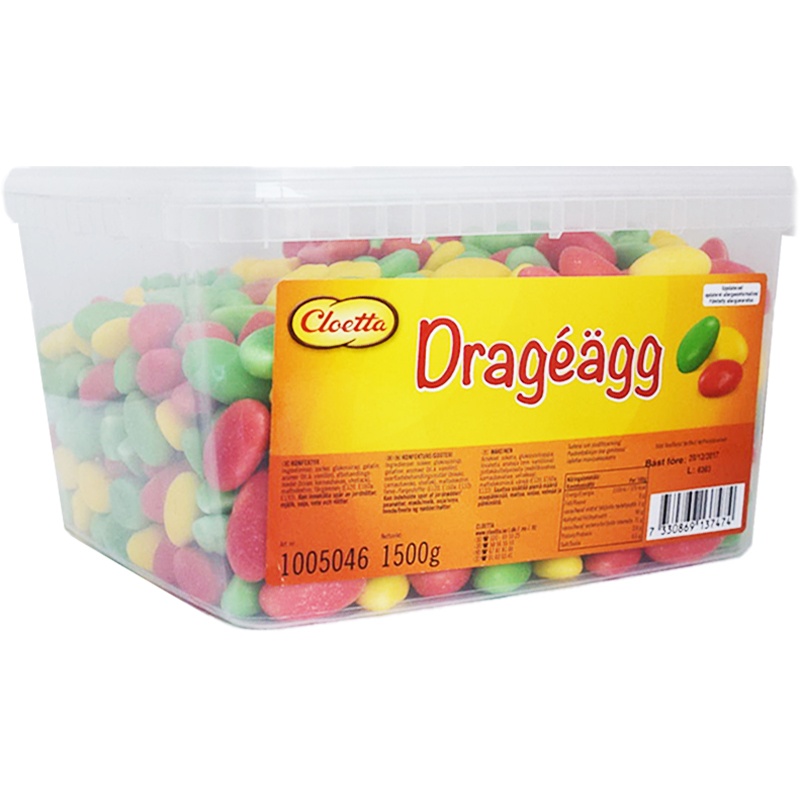 Hel Låda Godisägg 1,5kg - 62% rabatt