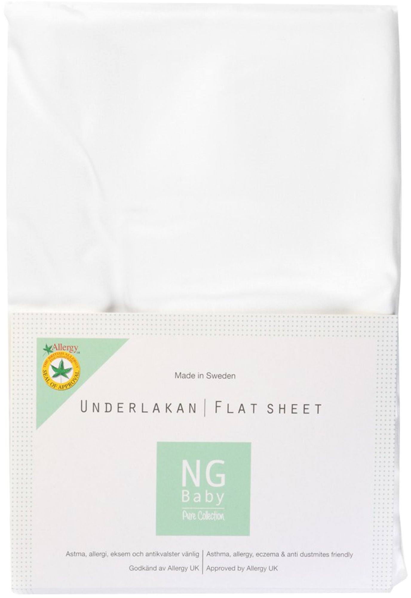 NG Baby Pure Underlakan Vagn/Vagga