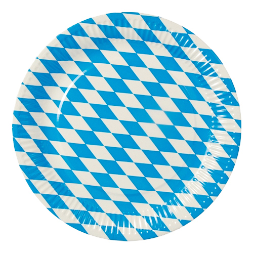 Papperstallrikar Oktoberfest - 50-pack