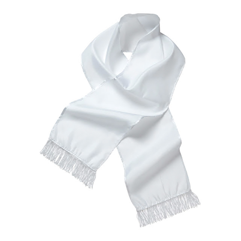 Sidenscarf Vit - One size