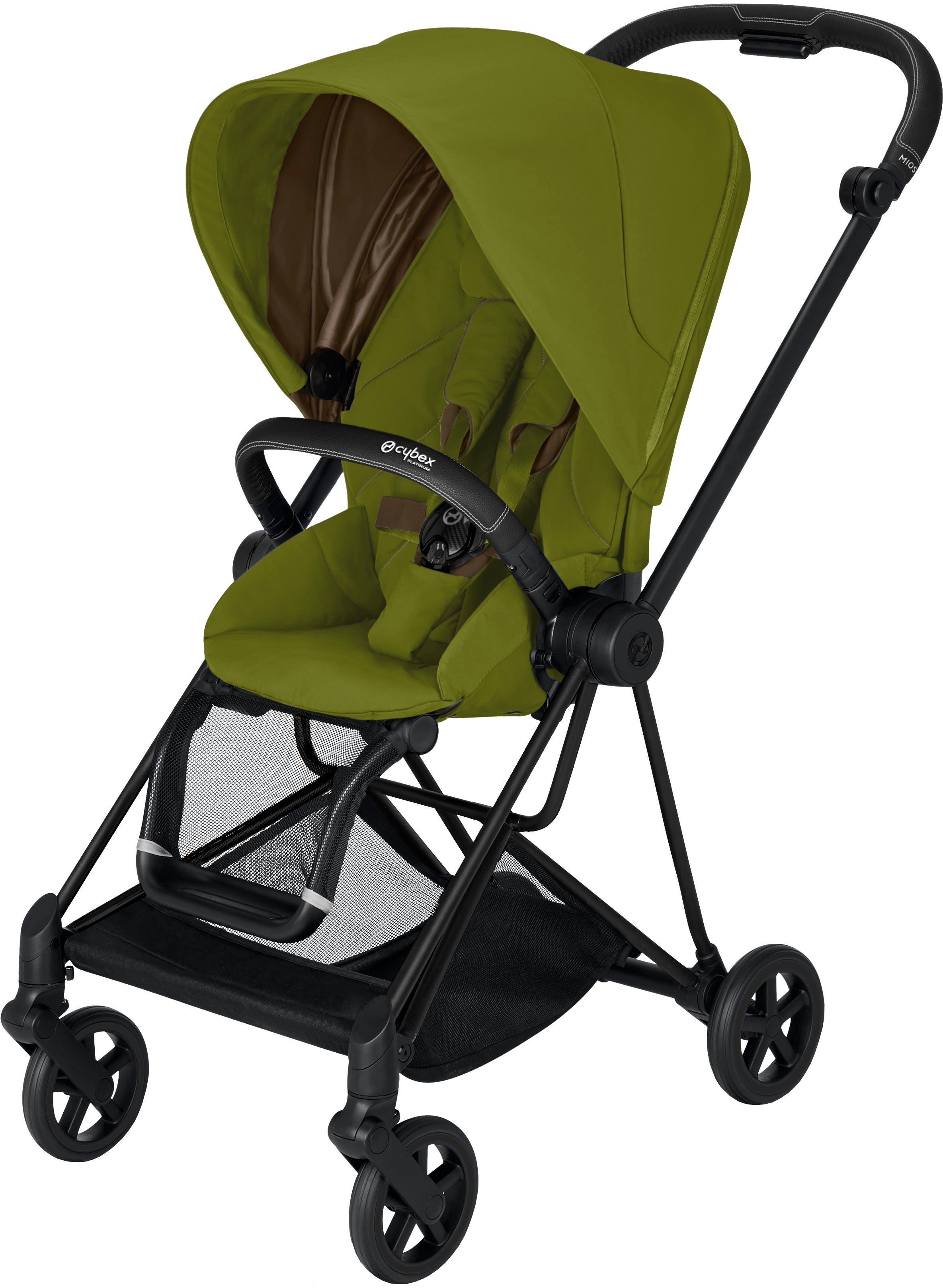 Cybex Mios Sittvagn, Matt Black/ Khaki Green