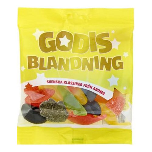 Godispåse Godisblandning - 80 gram