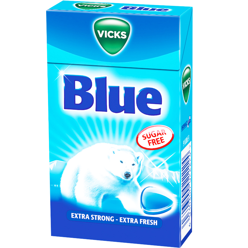 Pastiller Blue Extra Strong - 31% rabatt