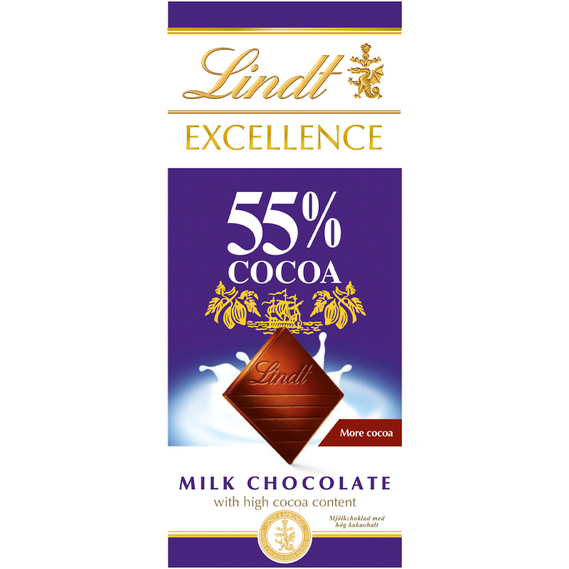 Mjölkchoklad 55% - 42% rabatt