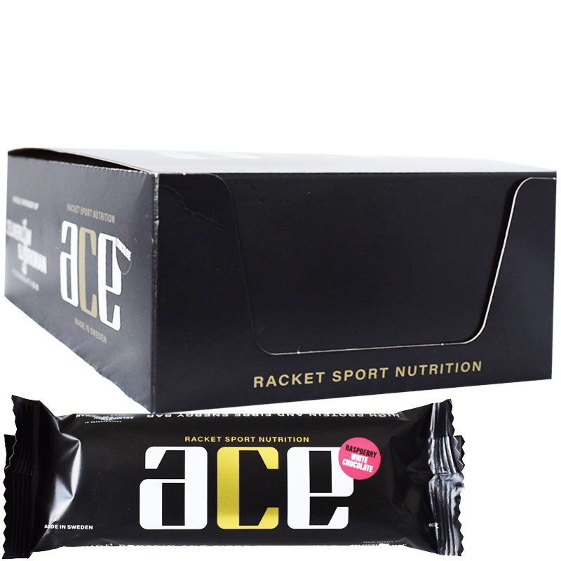 Hel Låda Proteinbars "Raspberry & White Chocolate" 20 x 60g - 63% rabatt