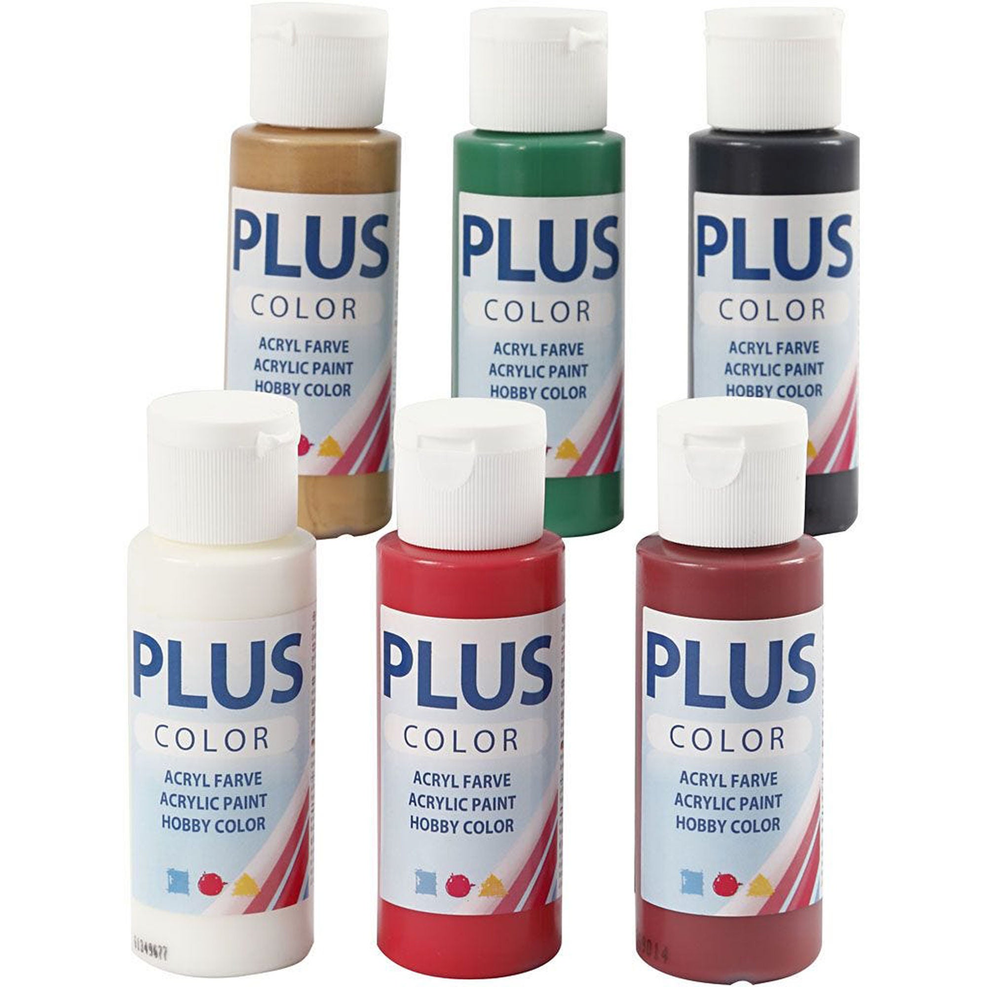 Plus Color Hobbyfärg Christmas Färger
