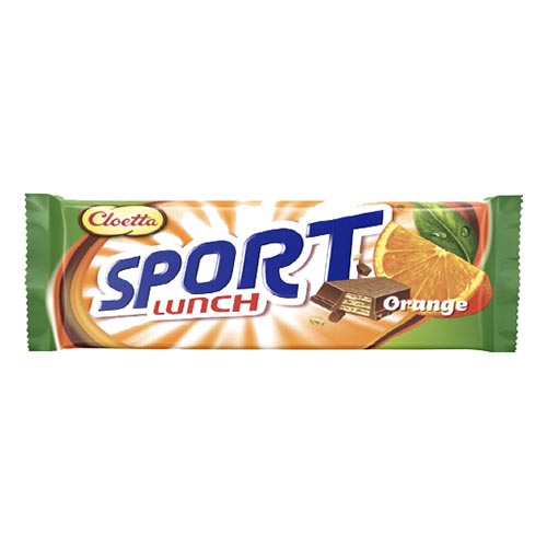 Sportlunch Apelsin Chokladkaka - 80 gram