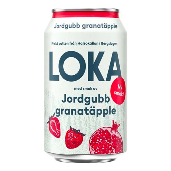 LOKA Jordgubb/Granatäpple - 1-pack