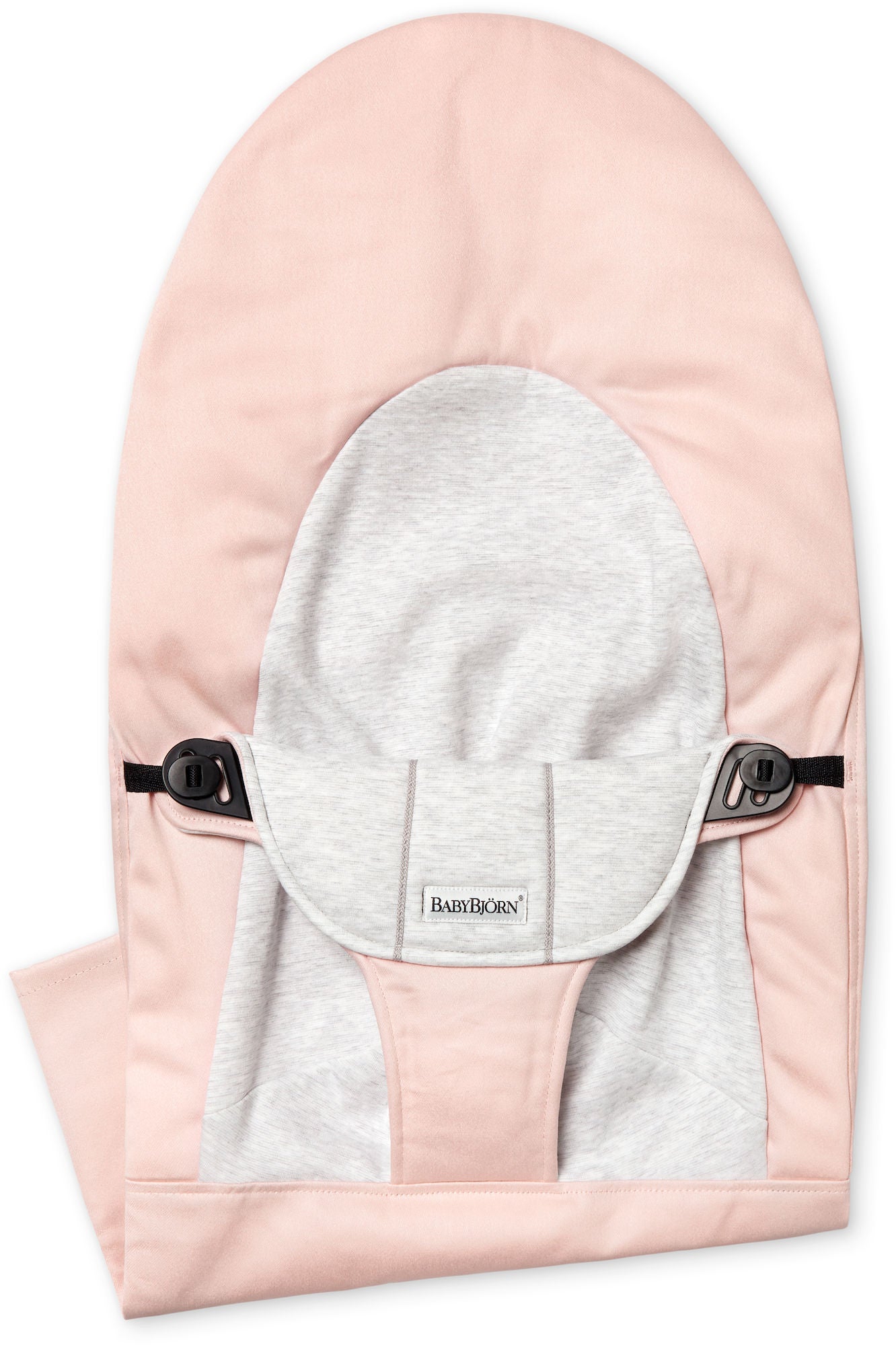 BabyBjörn Balance Soft Tygsits, Rosa/Grå