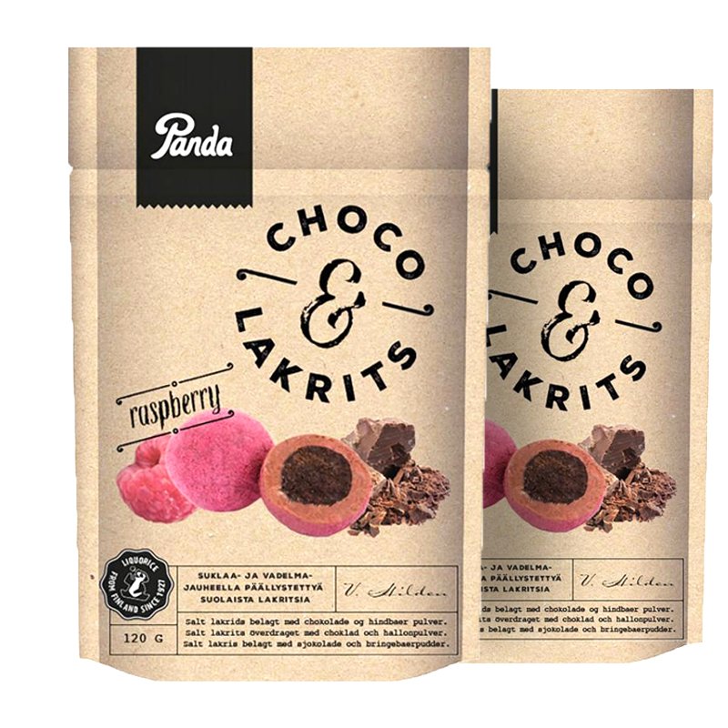 Chokladlakrits Raspberry 2-pack - 43% rabatt