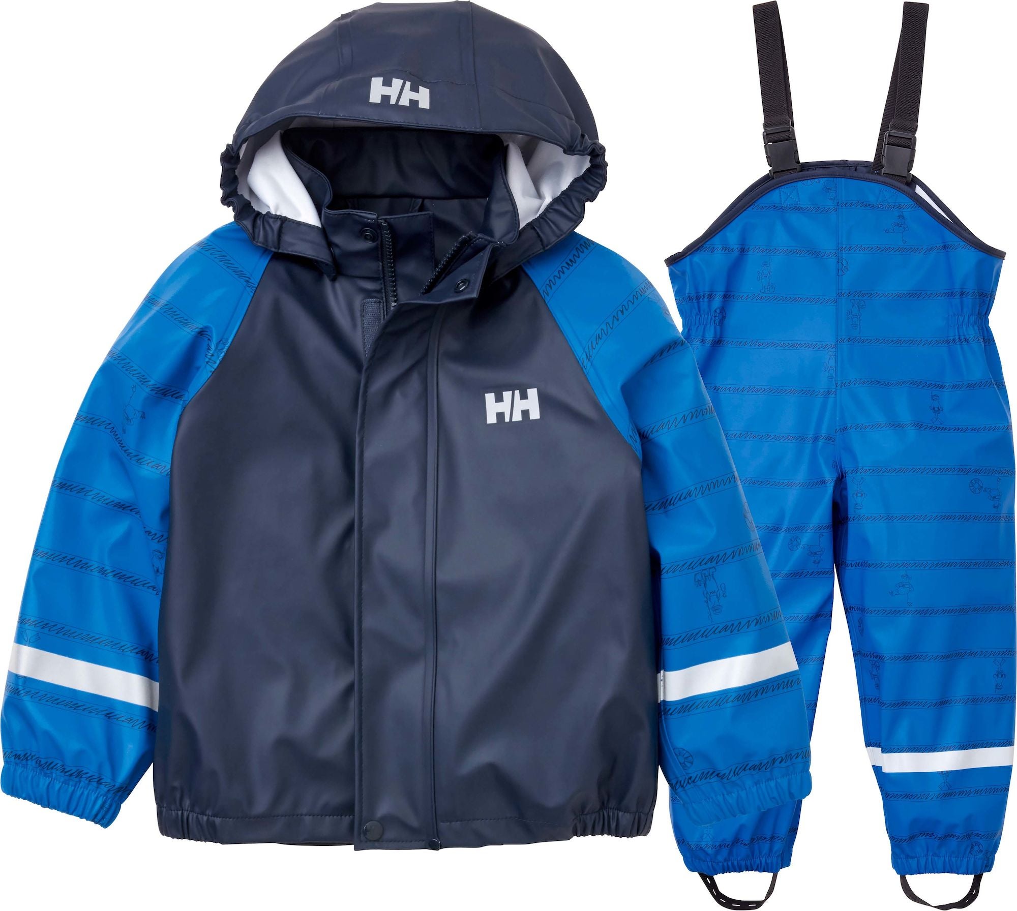 Helly Hansen Bergen Regnställ, Sonic Blue, 110