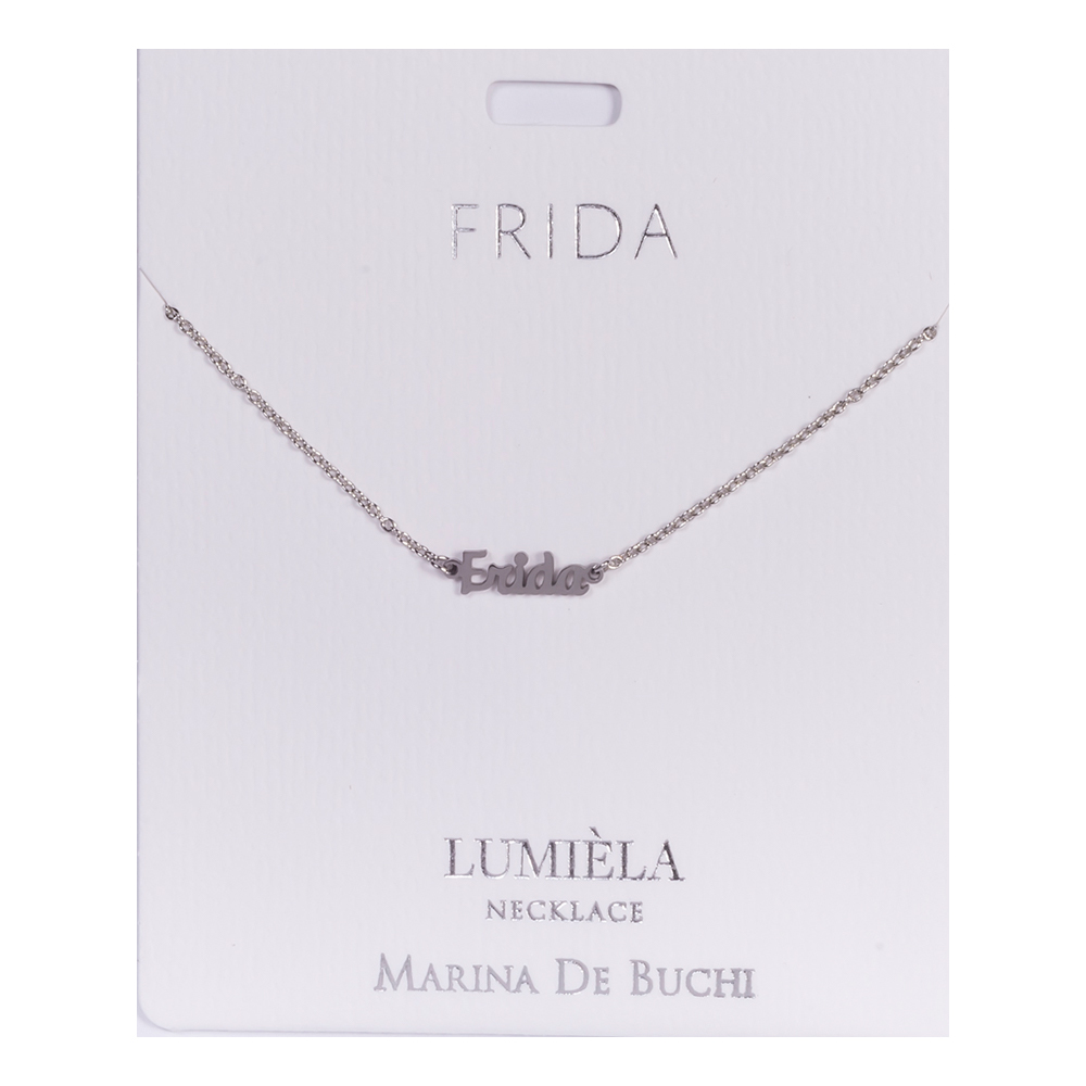 Namnhalsband Silver - Frida
