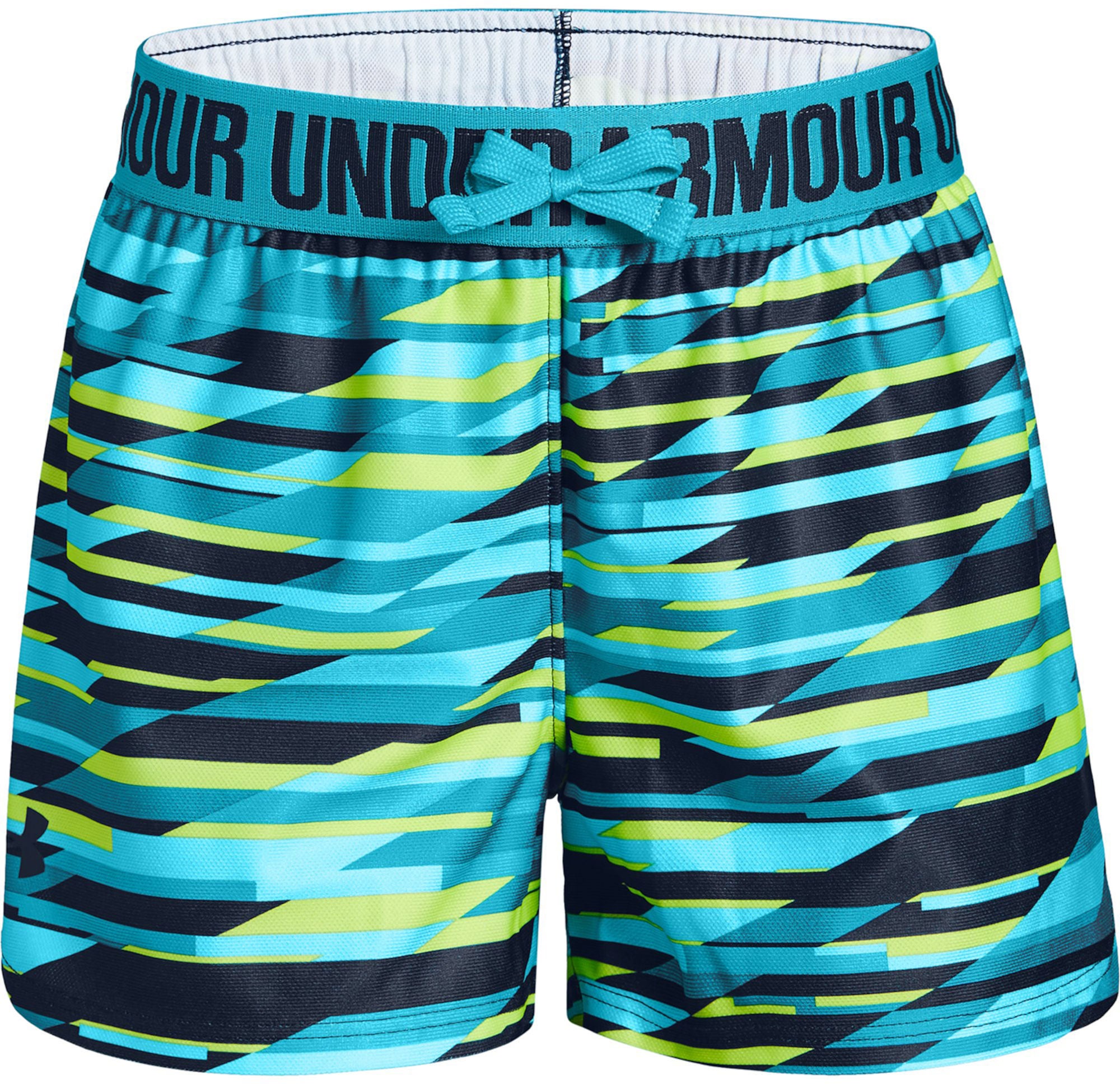Under Armour Printed Play Up Shorts, Academy XS