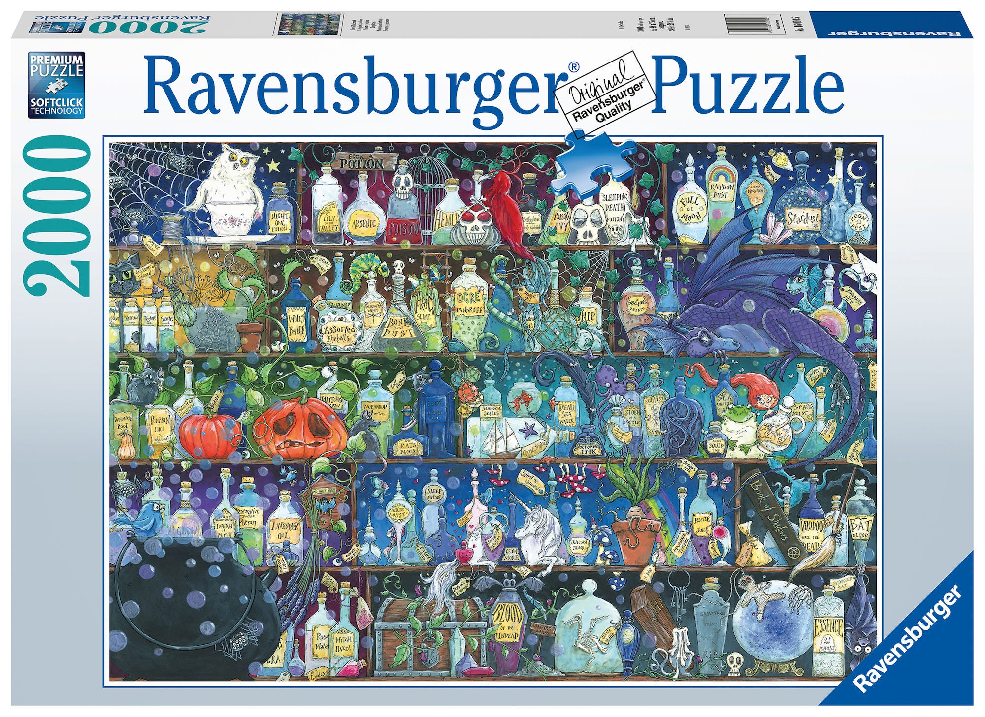 Ravensburger Pussel Gifter Och Drycker 2000 Bitar