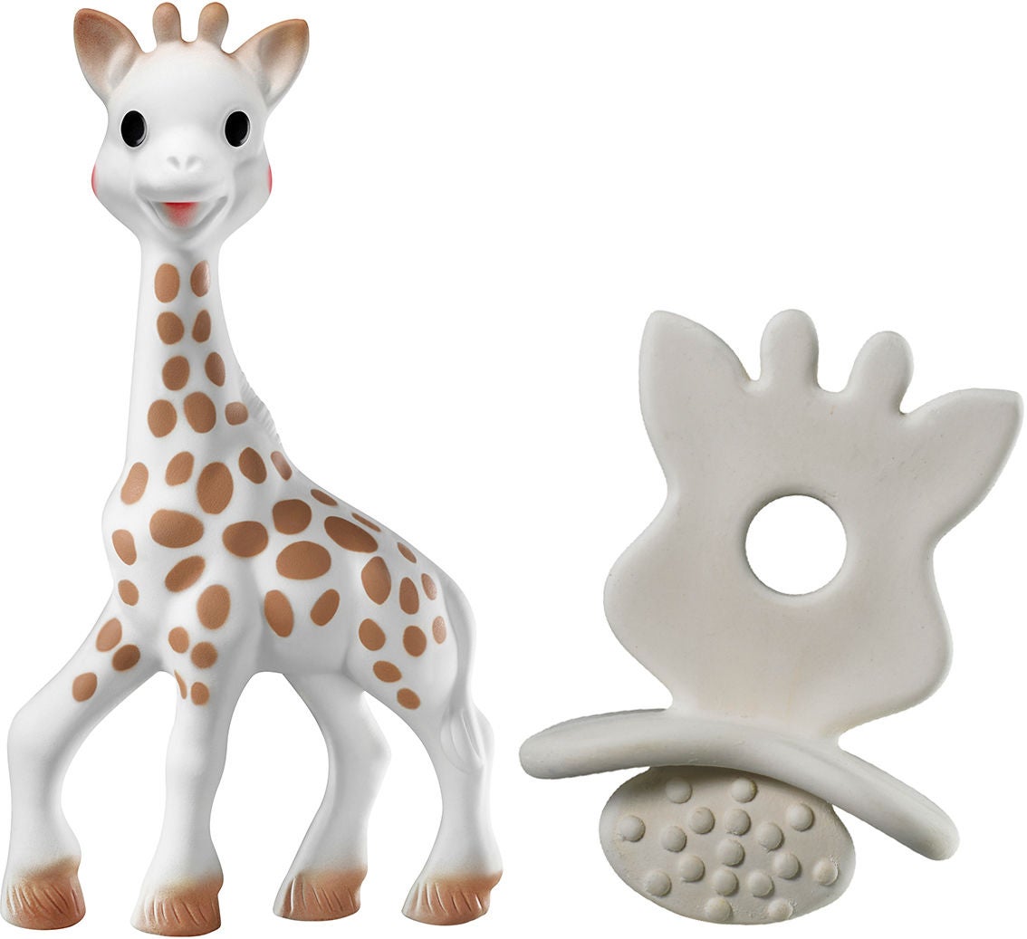 Sophie the Giraffe i Presentask inkl. Bitleksak