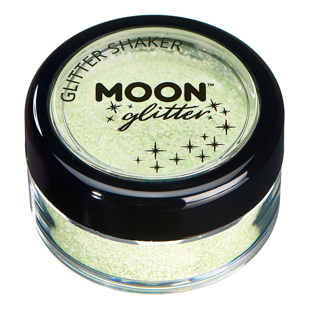 Moon Creations Pastel Glitter Shaker - Mintgrön