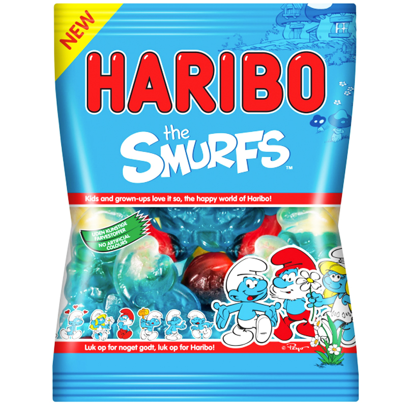 Godis "The Smurfs" 125g - 22% rabatt