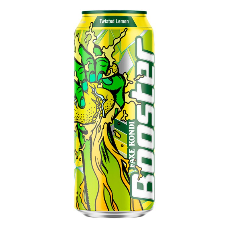 Booster Lemon Energy Drink - 1-pack