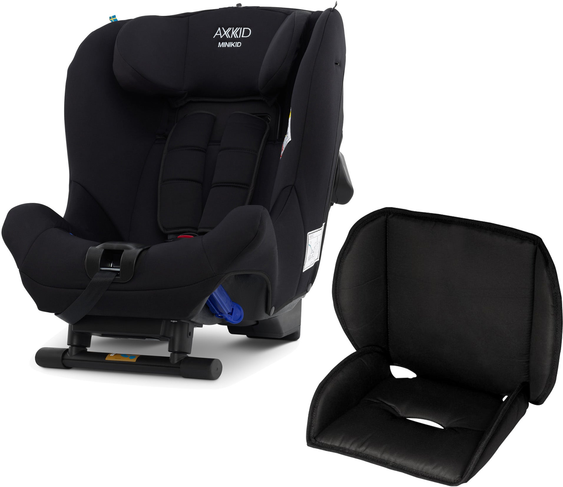 Axkid Minikid 1 Bakåtvänd Bilbarnstol Inkl. Babydyna, Svart