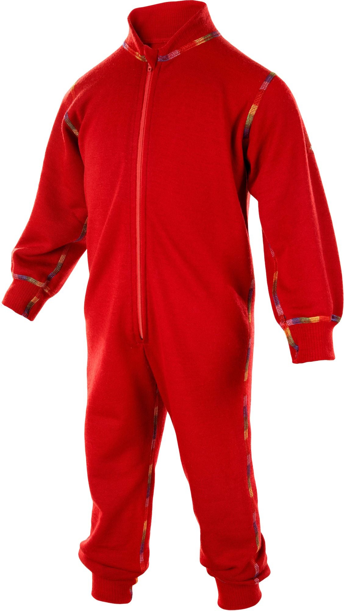 Janus Regnbågsull Jumpsuit, Röd, 90