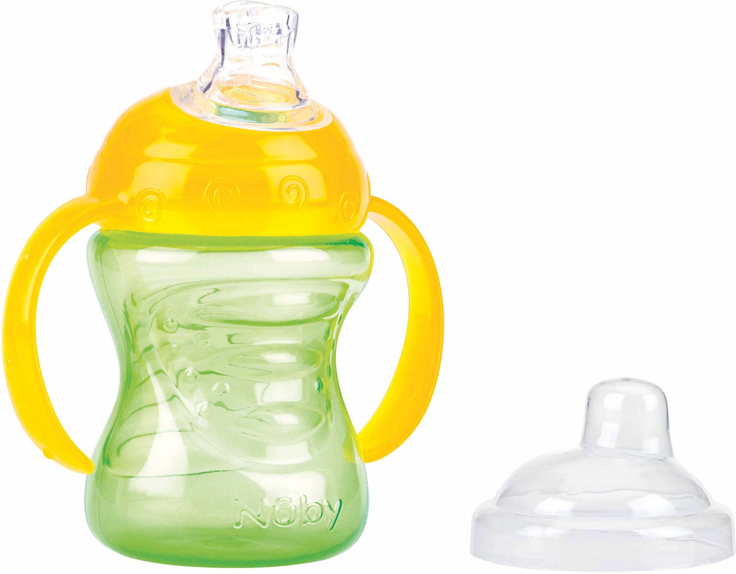Nûby Dricksglas med Handtag 240 ml, Grön