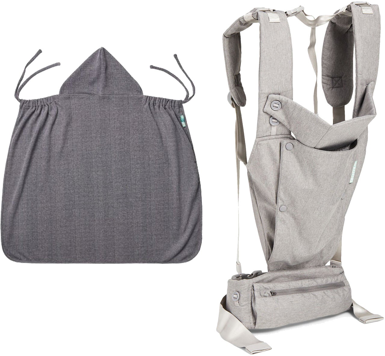 Kuori Air Bärsele inkl Överdrag, Coast Grey