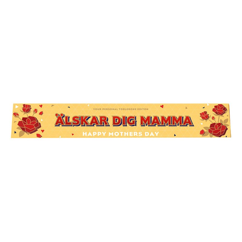 Toblerone Älskar Dig Mamma - 100 gram