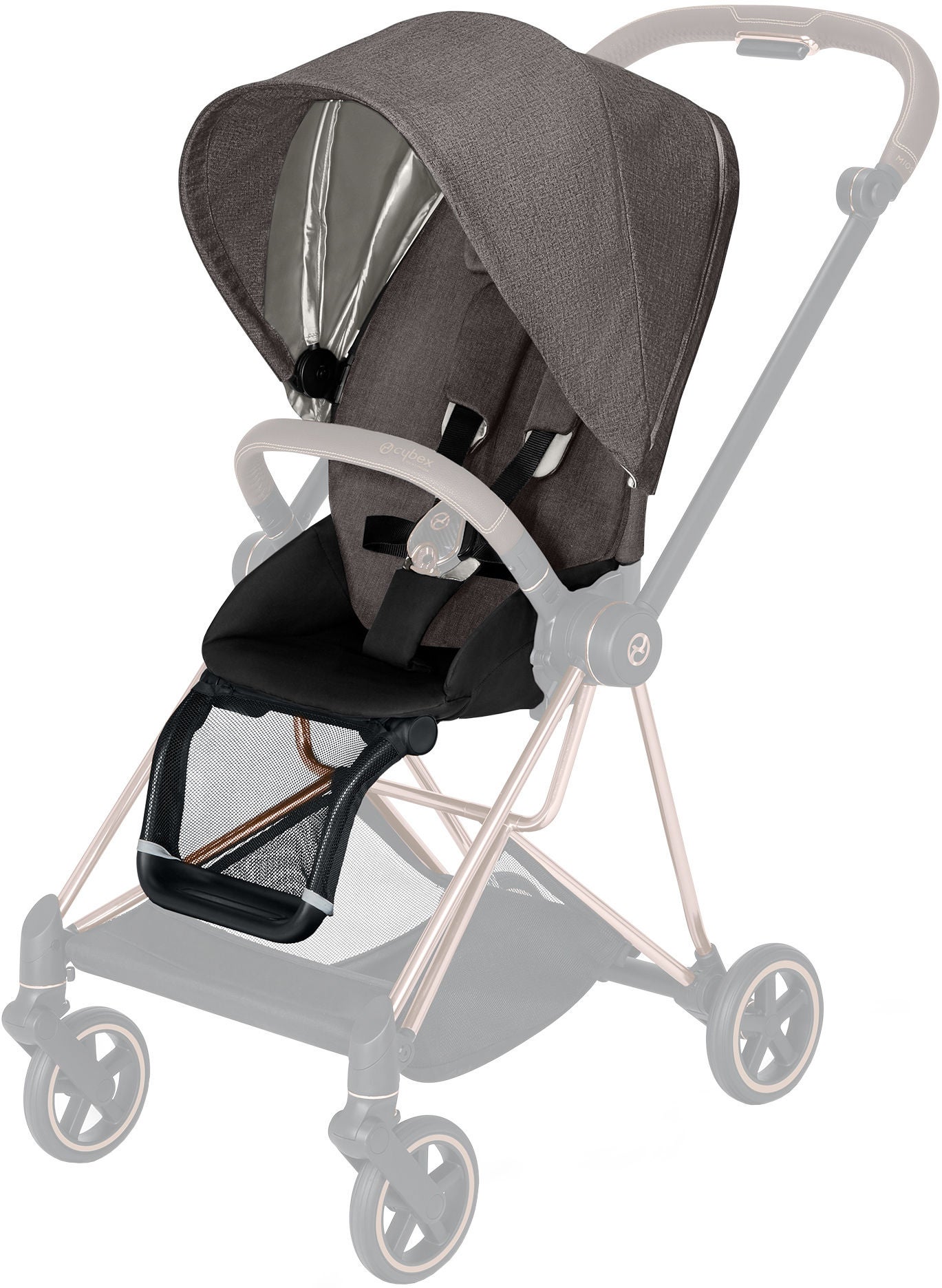 Cybex MIOS Plus Färgklädsel, Manhattan Grey