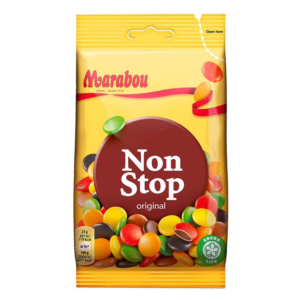 Non Stop i Påse - 100 gram