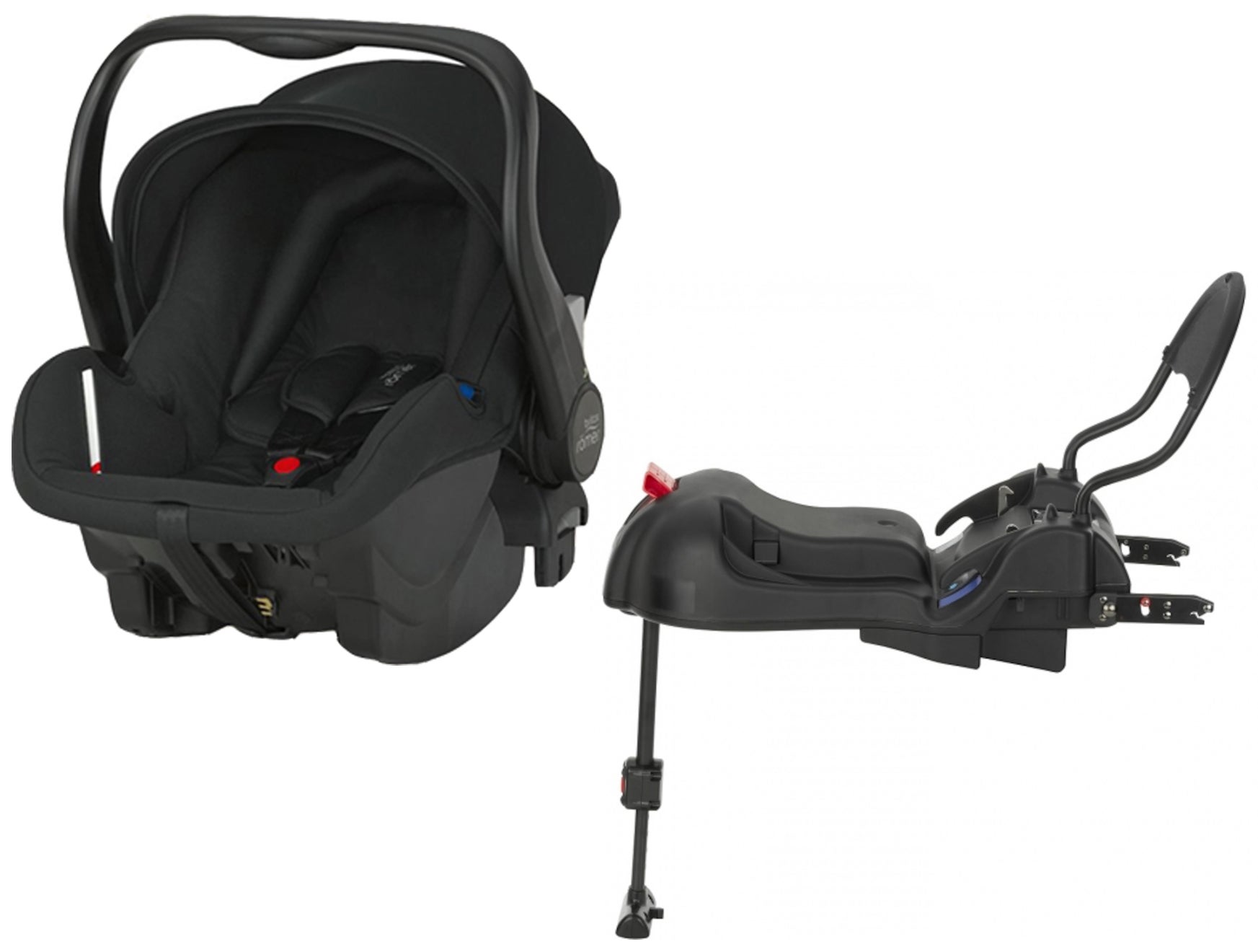 Britax Römer Babyskydd Primo, Cosmos Black + Bas Primo