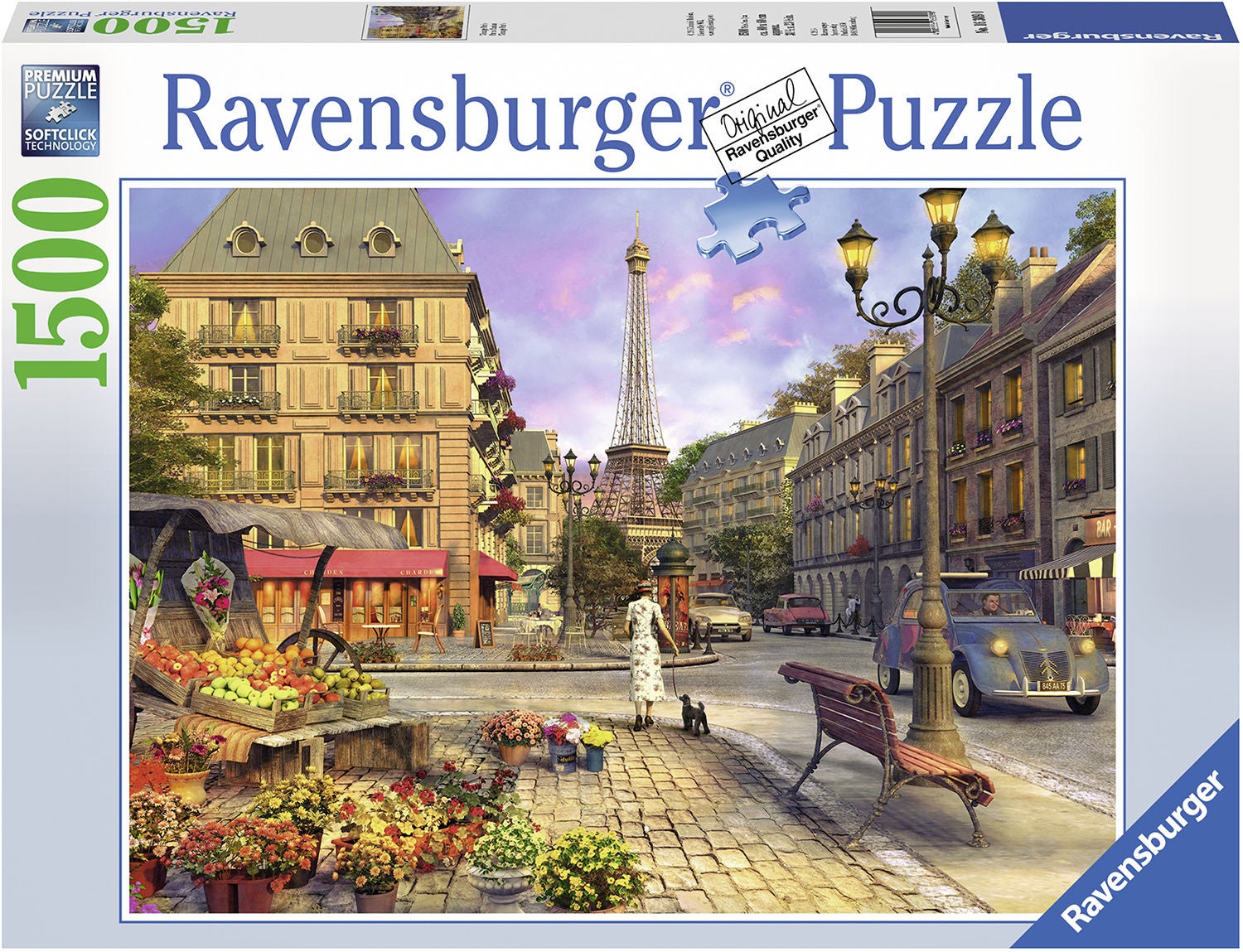 Ravensburger Pussel Vintage Paris 1500 Bitar