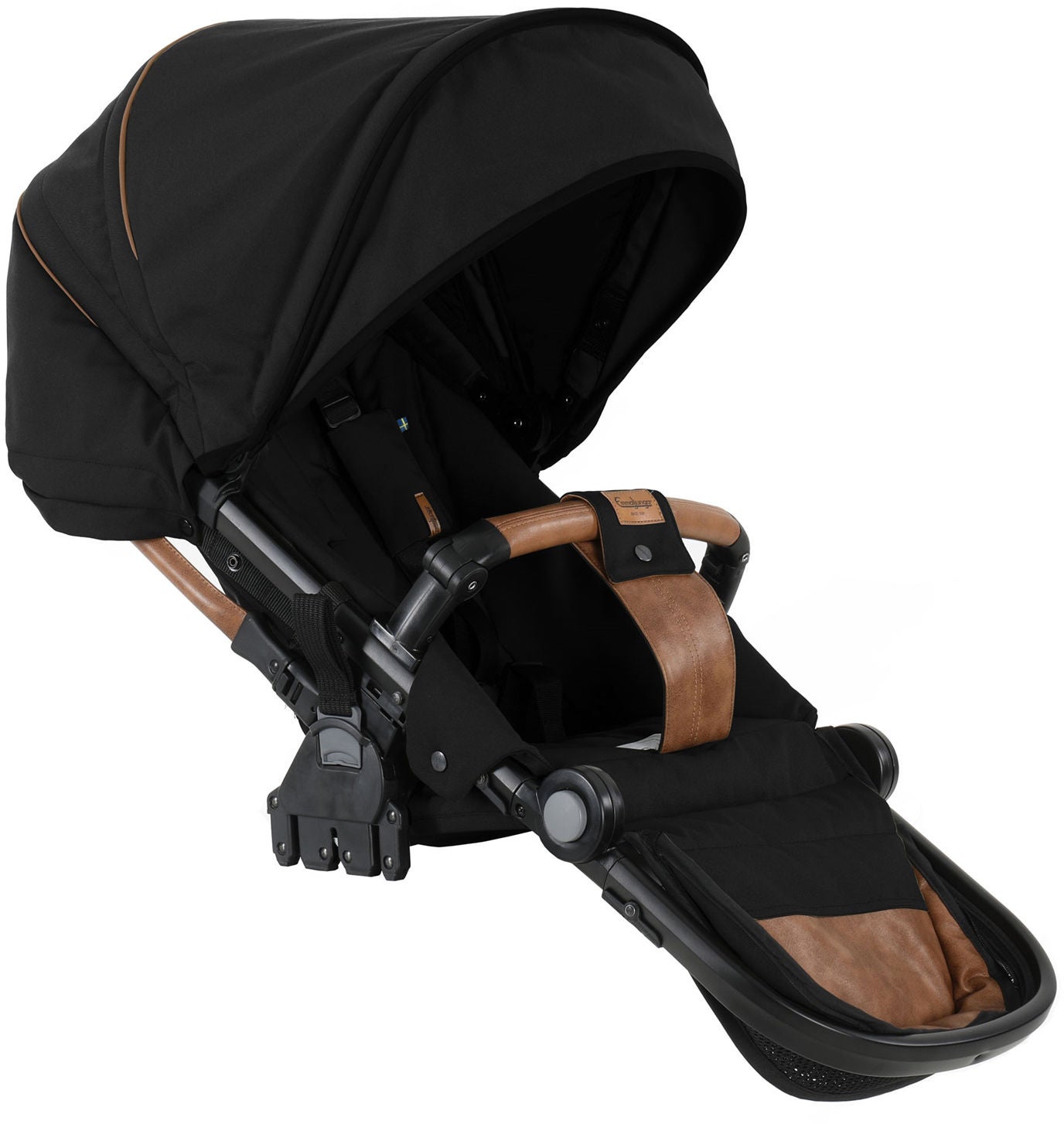 Emmaljunga NXT ERGO Sittdel 2022, Outdoor Black