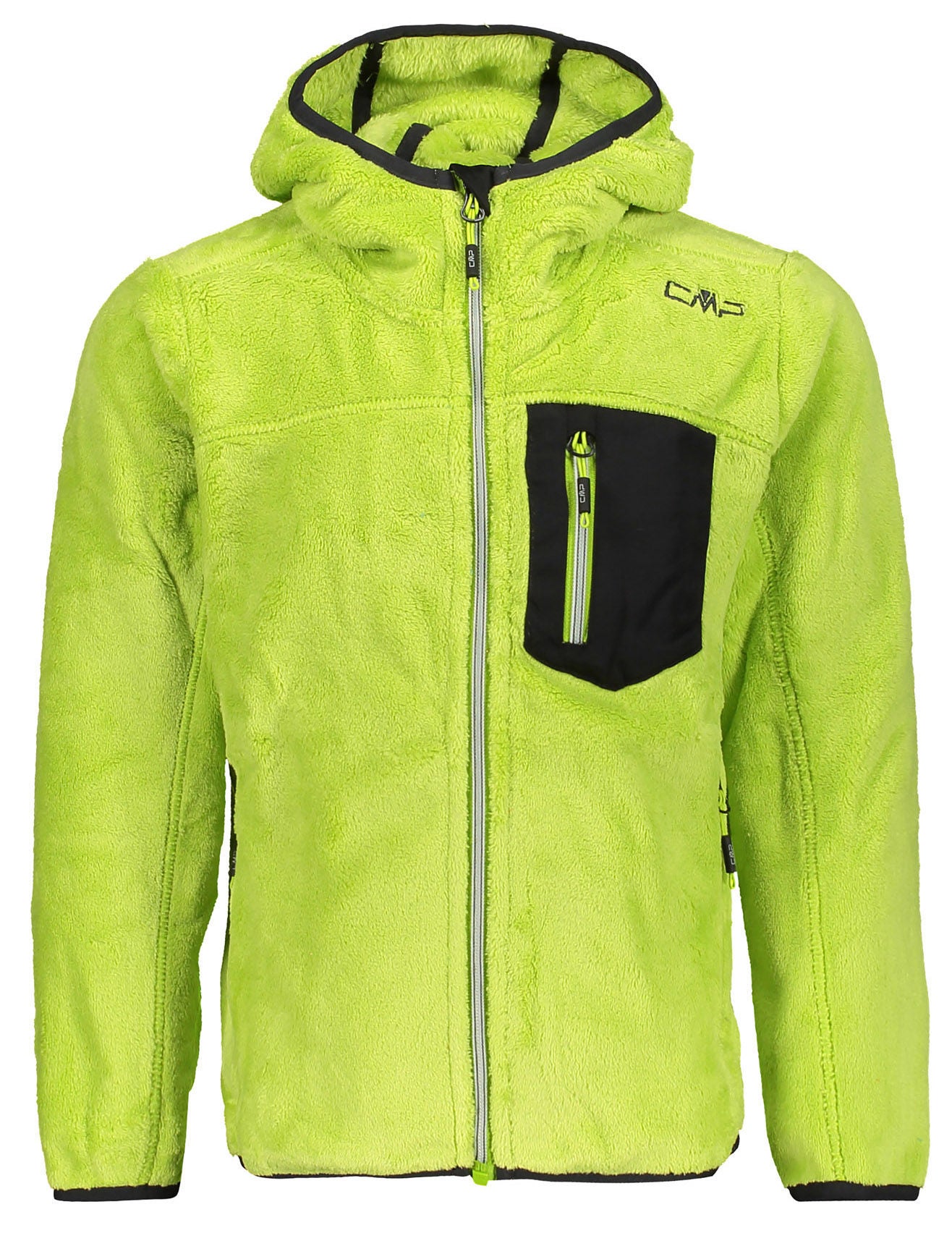 CMP Fix Hood Jacka, Limegreen 128